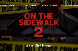 Frank Cook On The Side Walk